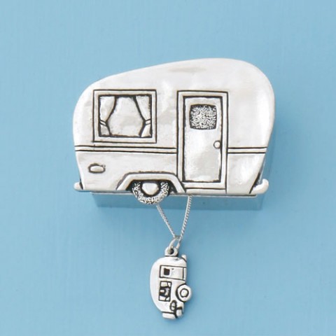 Camper Wish Box w/Camper Necklace