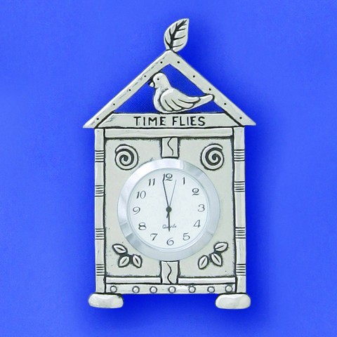 Time Flies Desk Clock 