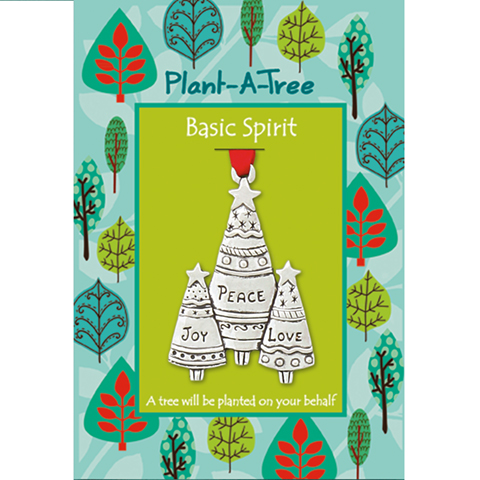 Three Trees Plant-A-Tree Ornament