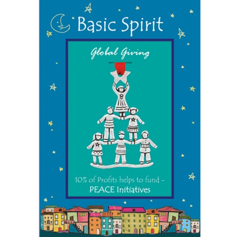 Kid Tree Peace Global Giving Ornament