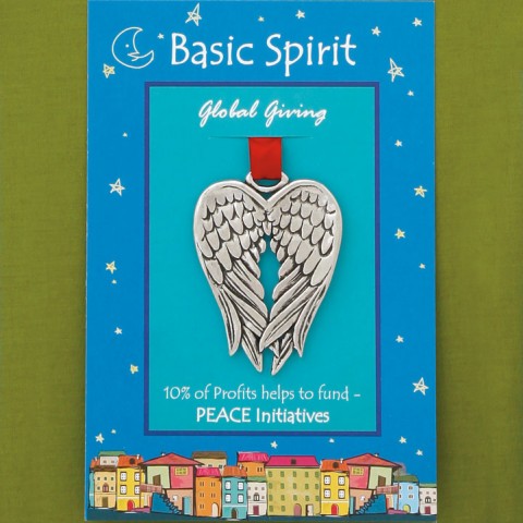 Angel Wings Global Peace Initiatives Global Giving Ornament