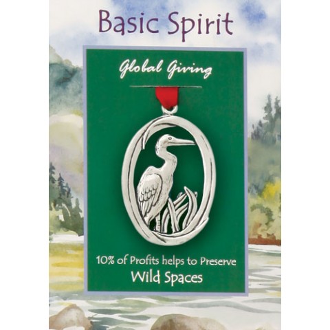 Blue Heron Global Giving Ornament