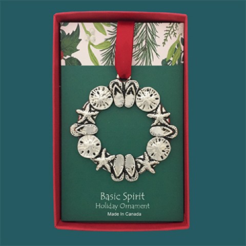 Sandal Wreath Ornament (Boxed)