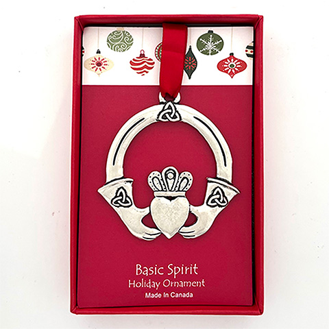 Claddagh Christmas Ornament (Boxed)