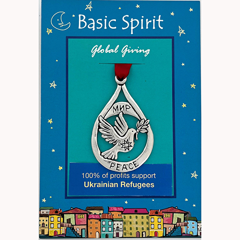 Peace Ukraine Global Peace Initiatives Global Giving Ornament