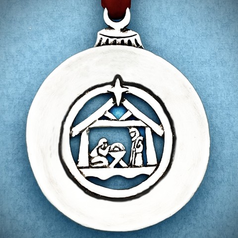 Nativity Ball Holiday Ornament  (Boxed)