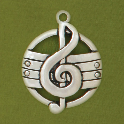 Music Jolly Ornament