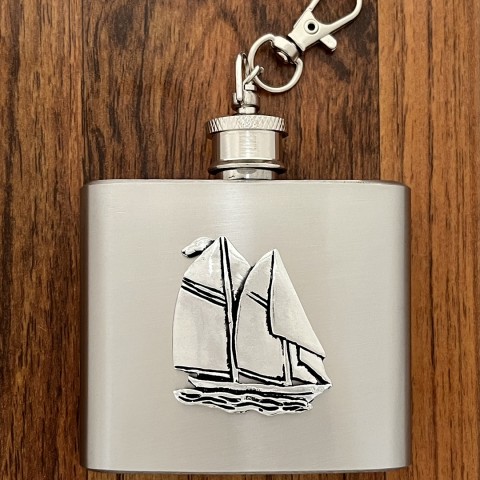 Schooner Small Keychain Flask (2 oz)