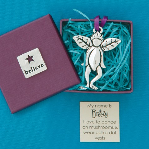 Breezy Fairy Ornament