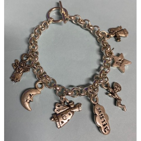 Angels Multi Charm Bracelet    