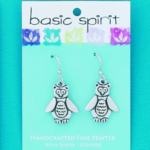 Sm Owl Earrings