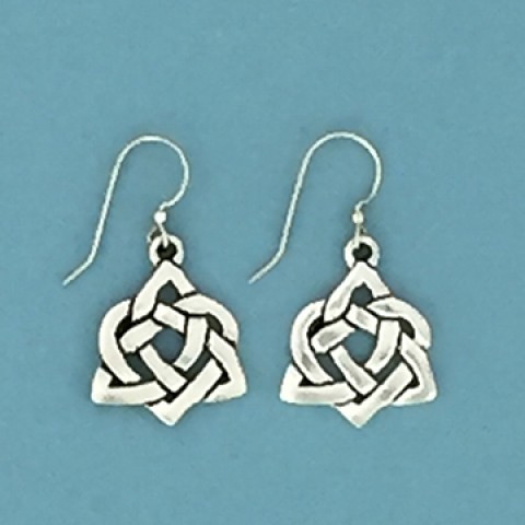 Celtic Heart Earrings