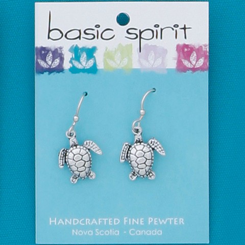 Small Turtle Earrings