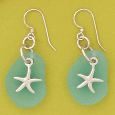 Seastar Seaglass Earrings