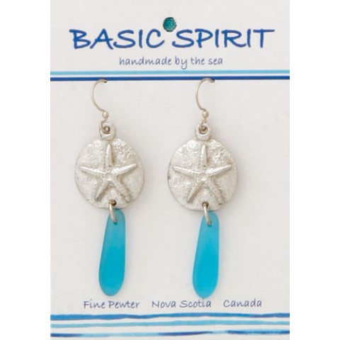 Sandy Starfish Drop Earrings