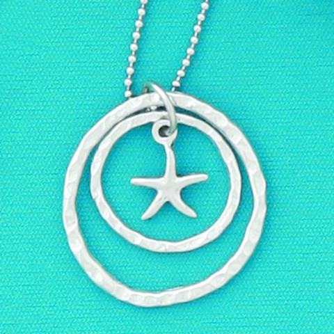 Seastar Dbl Hoop Necklace Chain