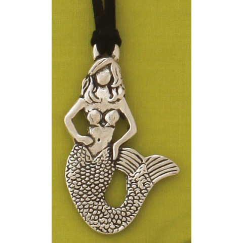 Mermaid Suede Pendant