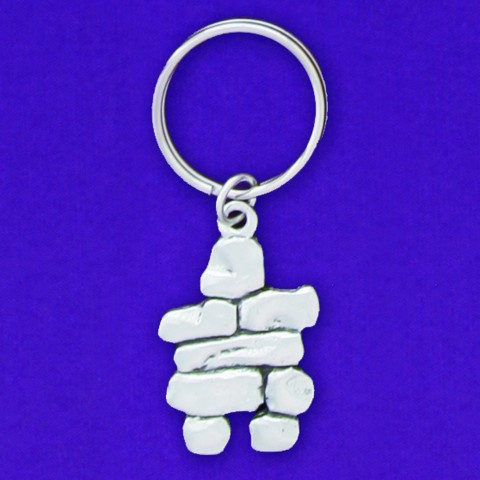 Inukshuk Keychain