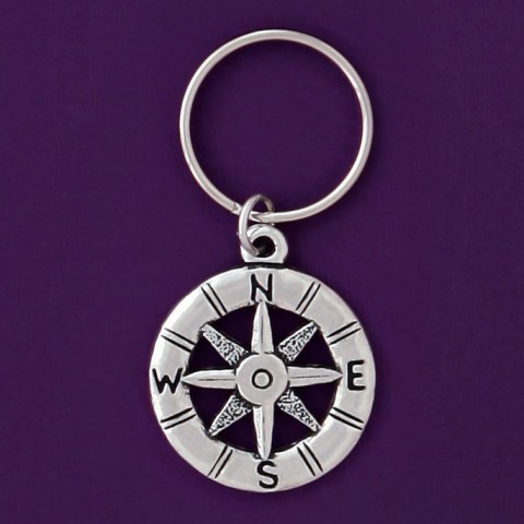 Compass Keychain