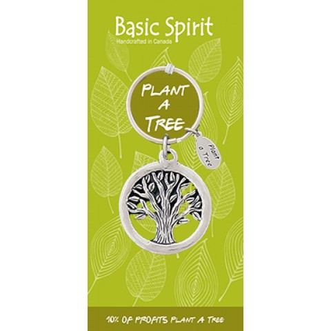 Tree Plant A Tree Contribution Keychain