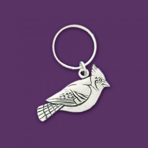 Bluejay Keychain