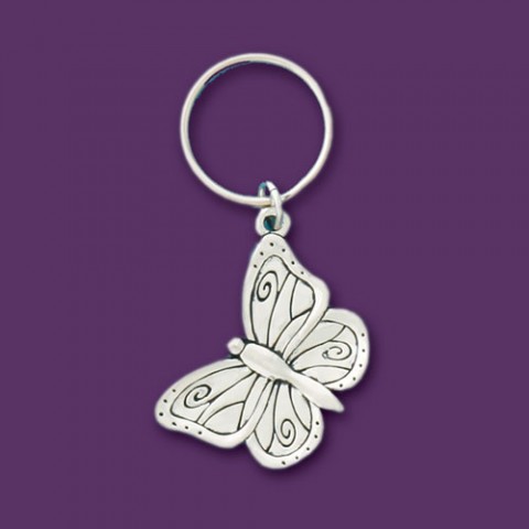 Butterfly Keychain