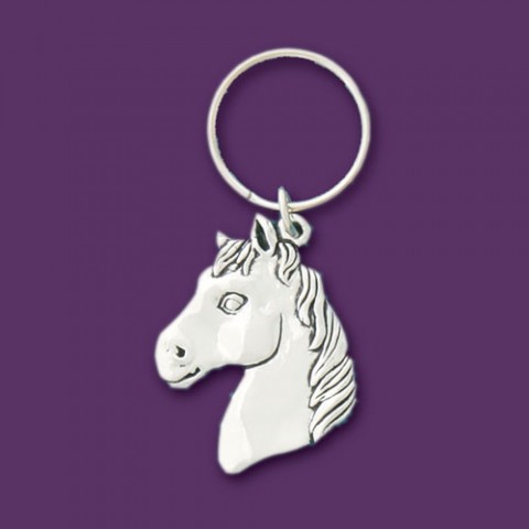 Horse Head Keychain