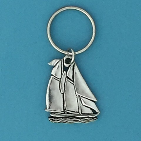 Tall Ship Keychain