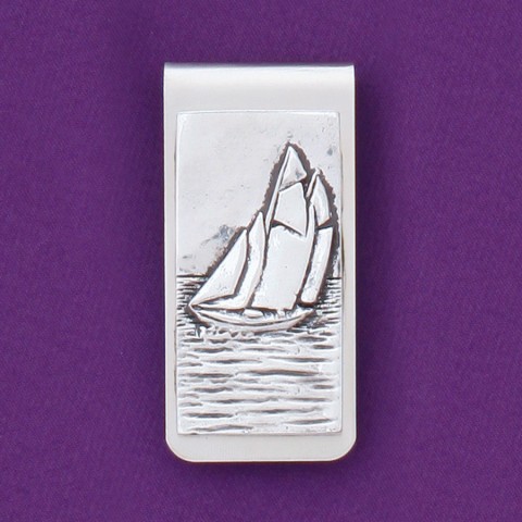 Schooner Money Clip