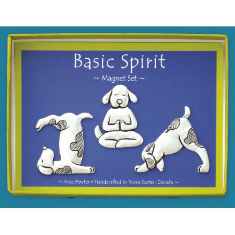 Yoga Dogs Medium Magnet Set