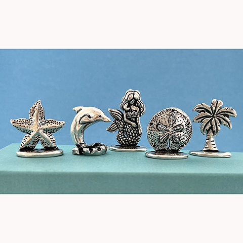 Beach Miniature Set of 5