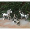 Unicorn Miniature Set of 3