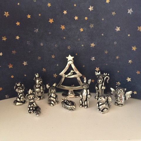 Woodland Nativity Set (10 pc)