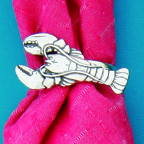 Lobster Napkin Ring Set