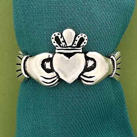 Claddagh Napkin Ring Set (4pc)