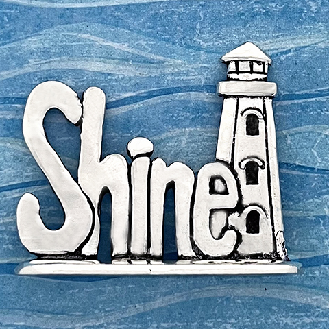 Lighthouse Shine Tiny Plaque