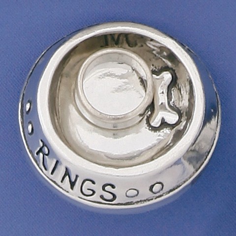 Dog Bowl Ring Holder