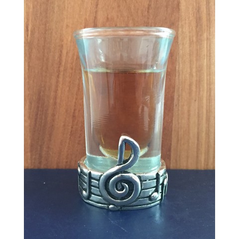 Music Shot Glass