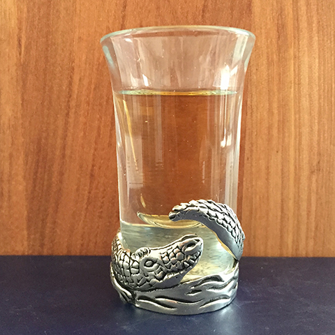 Gator Shot Glass