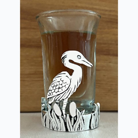 Heron Shot Glass 