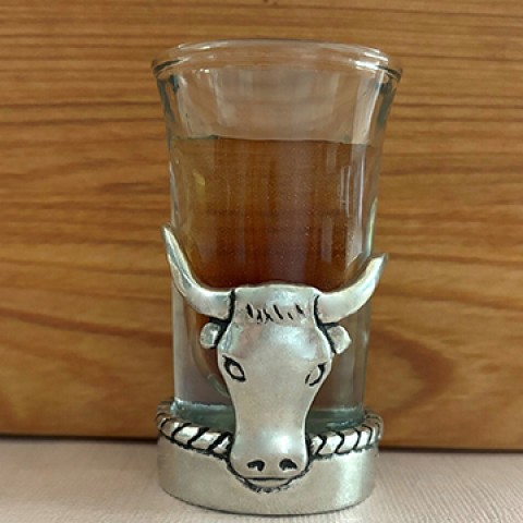 Longhorn Shot Glass