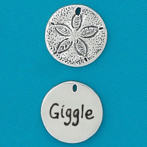 Sanddollar Giggle  Small Spirit Shell