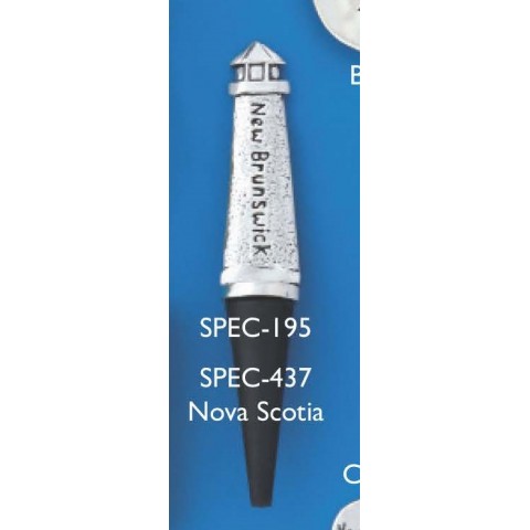 New Brunswick Lighthouse Bottle Stopper