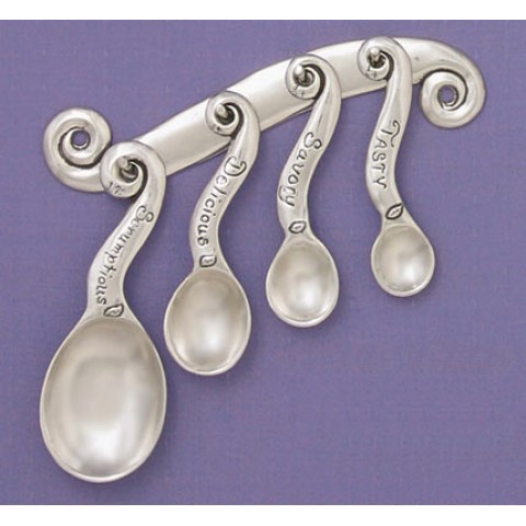 Swirls Measuring Spoon No Rack