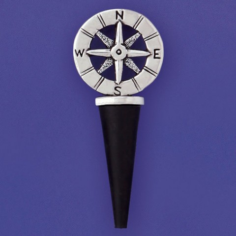 Compass  Bottle Stopper