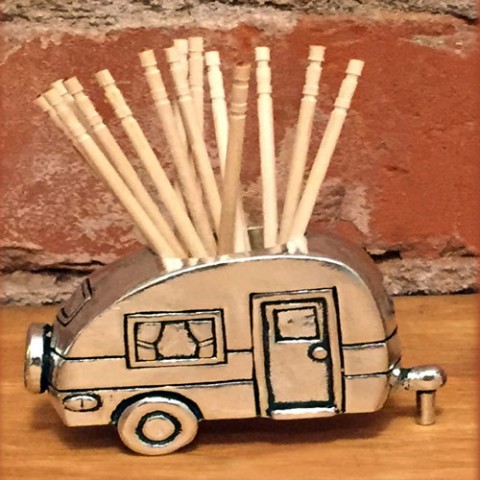 Camper Toothpick Holder